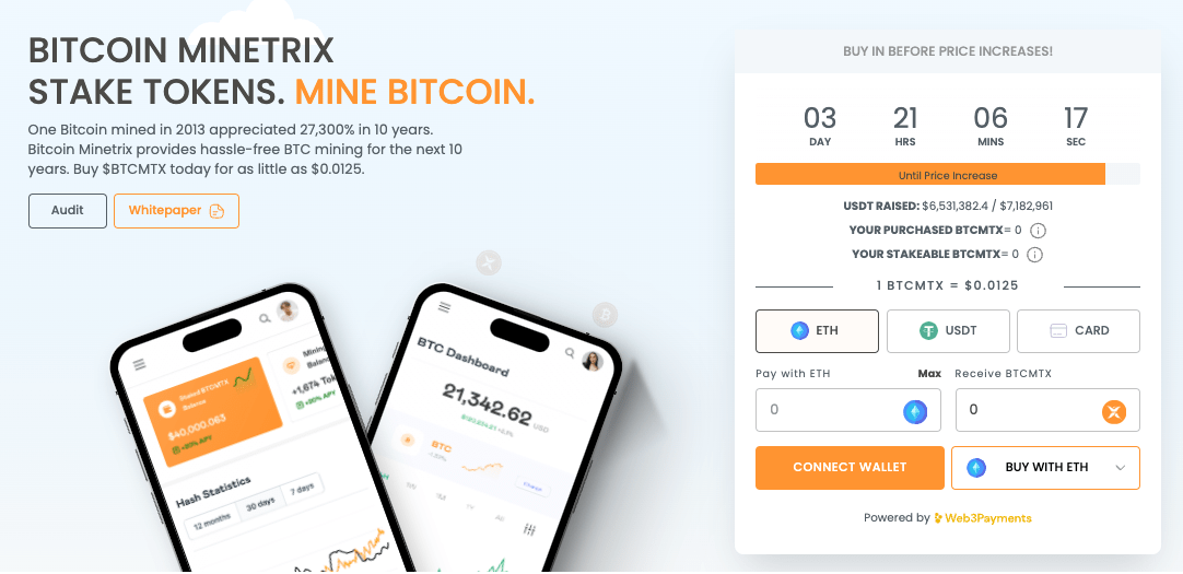 minetrix bitcoin