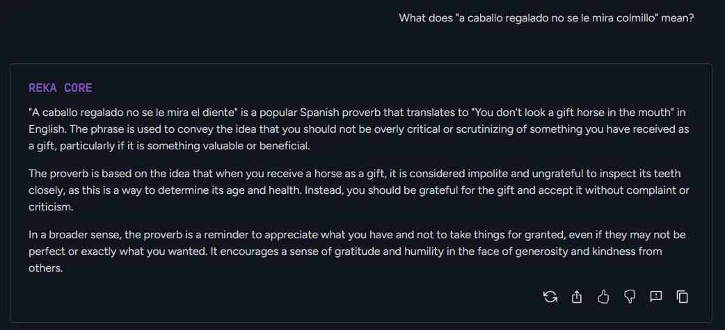 traduce un proverbio en español