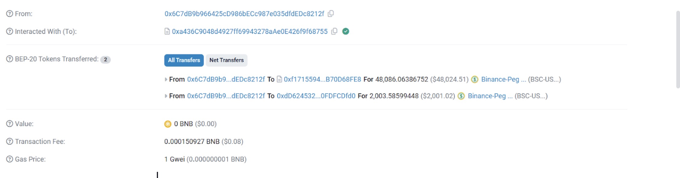 Transacción de ballenas para comprar Crypto All-Stars