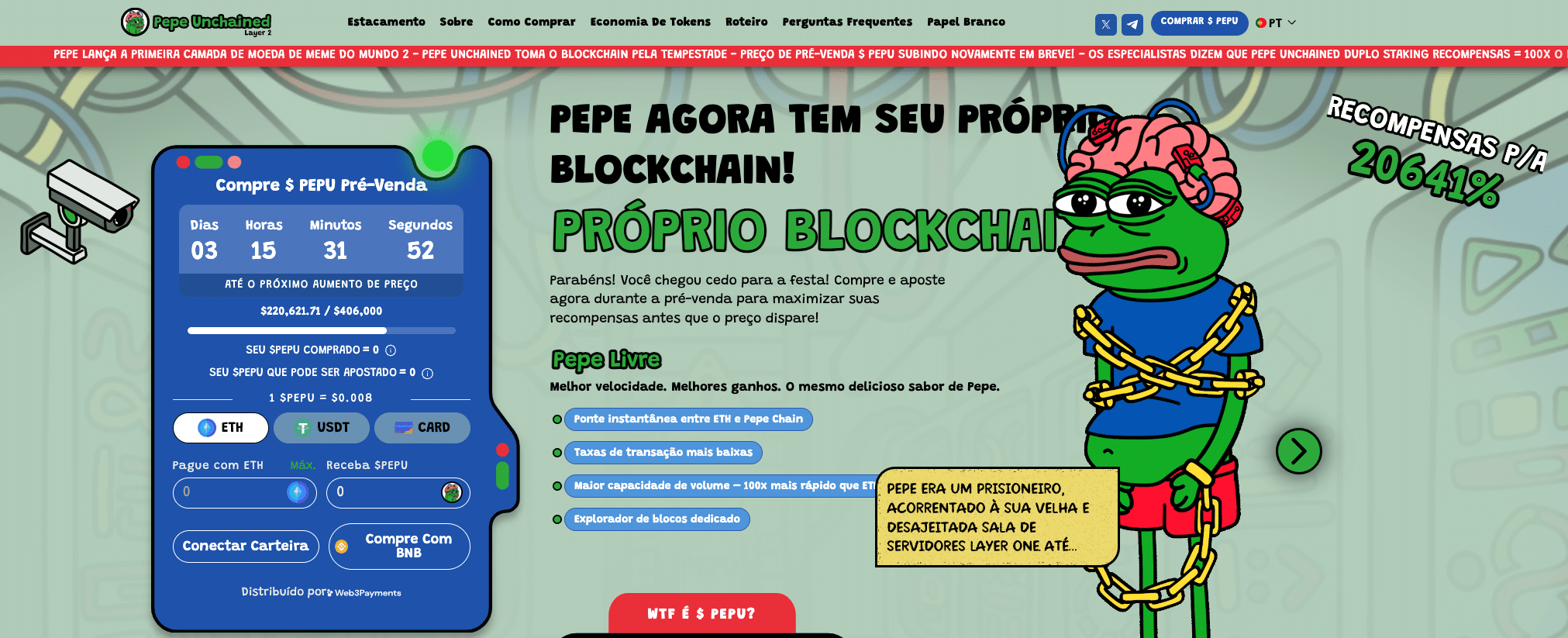 Pepe desencadenado