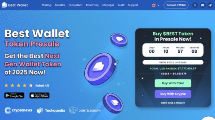 Mejor token de billetera ($ MEJOR)