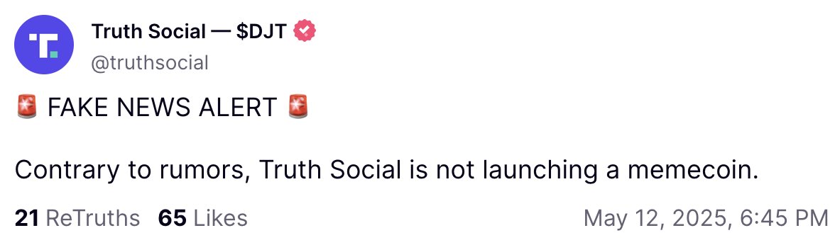 Truthsocial-Memecoin