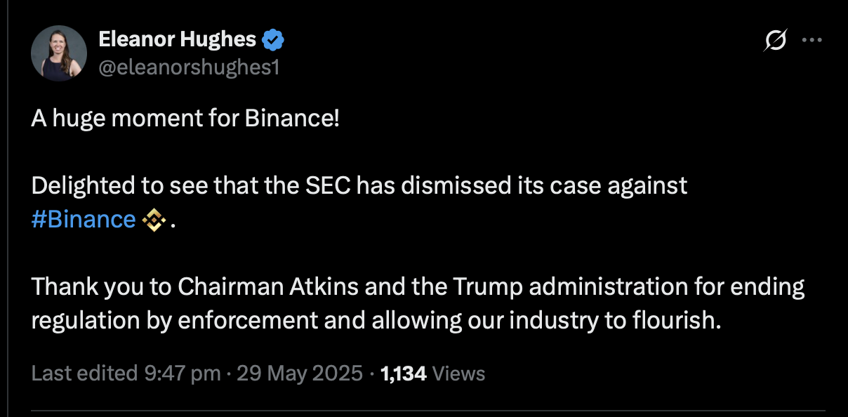 Sec x binance