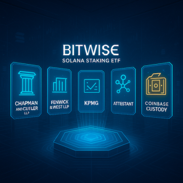 Socios estratégicos de Bitwise para su ETF de participación en Solana.
