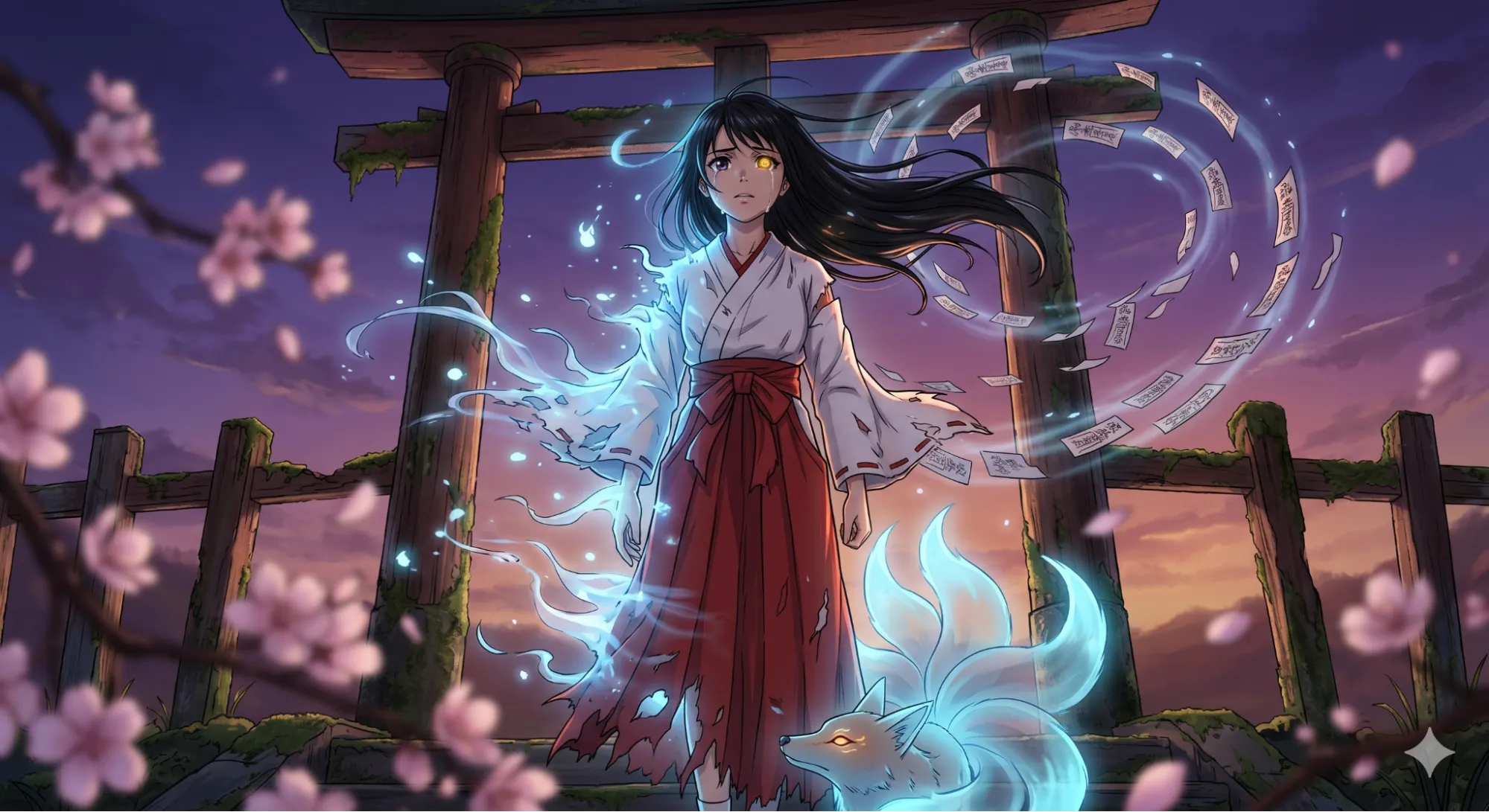 Ilustración de anime