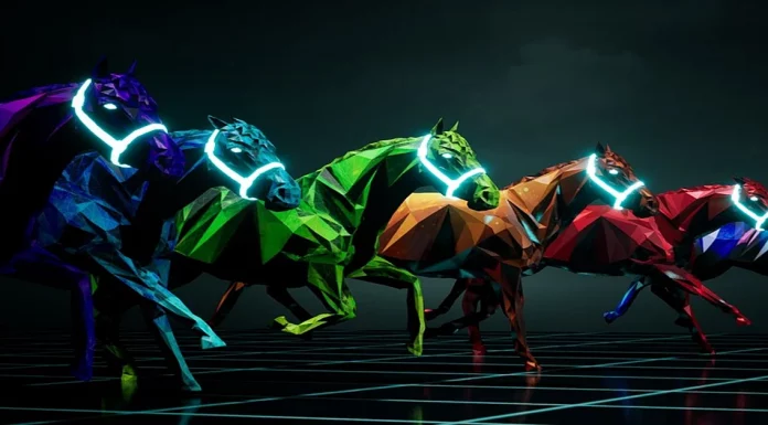 La primera carrera de caballos criptográficos del mundo: ¡está en vivo!