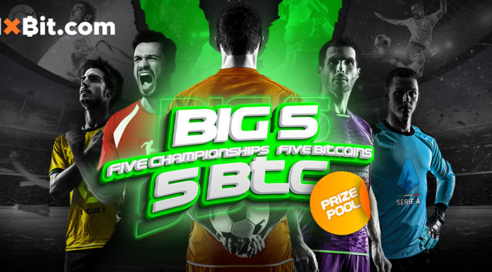 El Torneo BIG 5: Gana increíbles premios apostando en las ligas de fútbol más importantes
