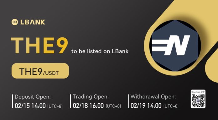LBank Exchange listará THE9 el 18 de febrero de 2022