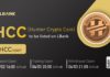 LBank Exchange listará Hunter Crypto Coin (HCC) el 3 de abril de 2022