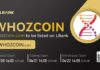LBank Exchange incluirá WHOZCOIN.COM (WHOZCOIN) el 21 de abril de 2022