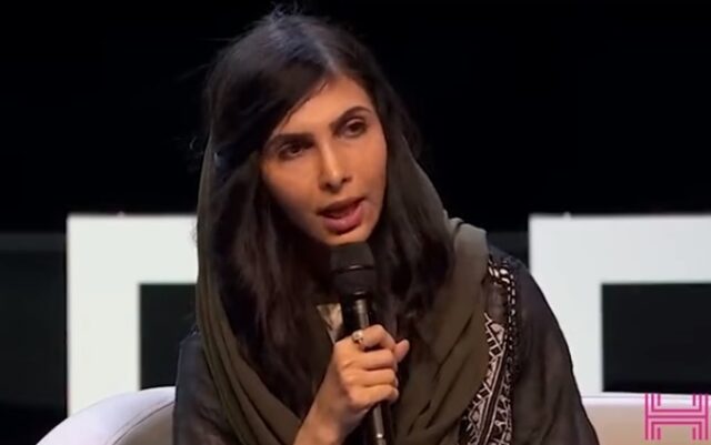 Foro de la Libertad de Oslo, captura de pantalla de Roya Mahboob