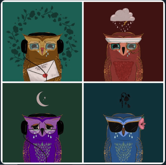 Ejemplo derivado: Mournbirds