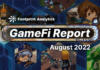 Informe GameFi de agosto de 2022