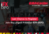 Última oportunidad para registrarse y unirse a los líderes de la industria en la EXPO B2B financiera más grande