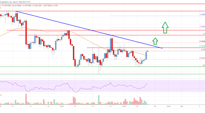 Análisis de precios de Cardano (ADA): los toros apuntan a una ruptura alcista a $ 0.5