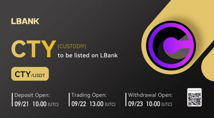 Custodiy (CTY) ahora está disponible para negociar en LBank Exchange