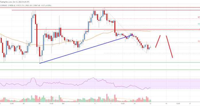 Análisis de precios de Bitcoin: BTC podría caer nuevamente a este soporte clave