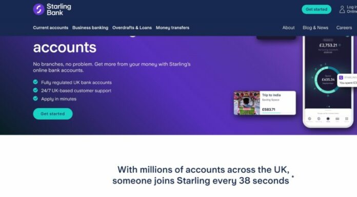 El galardonado banco del Reino Unido ‘Starling’ dice que ‘consideramos que la criptoactividad es de alto riesgo’