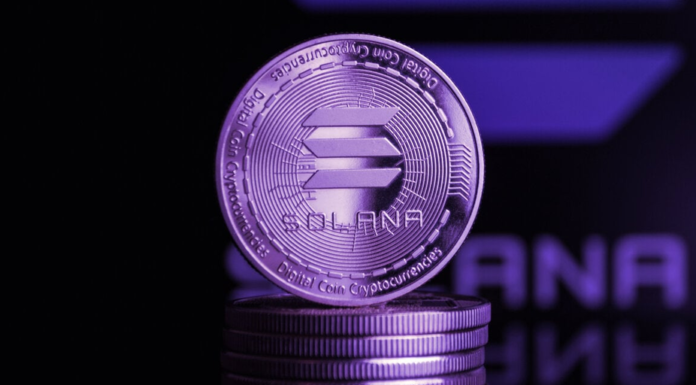 Solana salta dos dígitos para reclamar $11