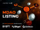 El ecosistema MarsDAO celebra el listado de tokens MDAO en los intercambios de criptomonedas Bybit, Bitget y Gate.io