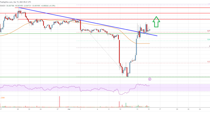 Análisis de precios de Tron (TRX): la tendencia se vuelve alcista por encima de $ 0.065