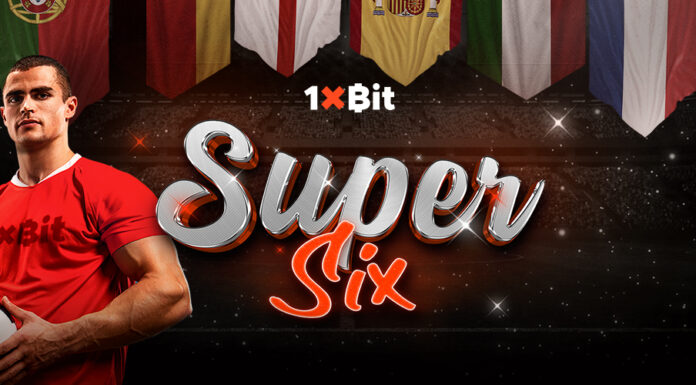 Apueste en las seis mejores ligas por una porción del pozo de premios de 6 BTC de 1xBit super six 1xbit
