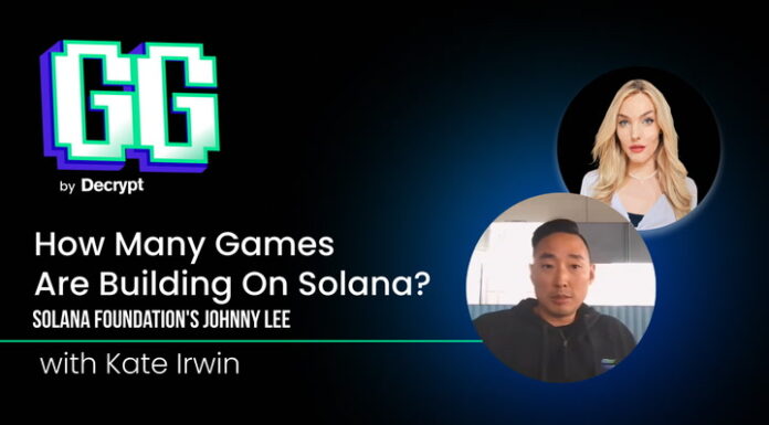 ¿Cuántos juegos se están construyendo en Solana? La respuesta podría sorprenderte