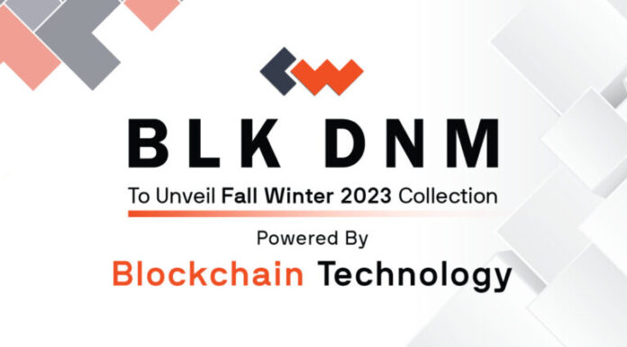 BLK DNM introduce inteligencia en la ropa con Blockchain, en el primer uso de ‘Moda conectada’