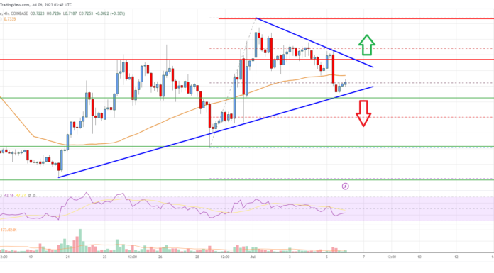 Análisis de precios de EOS: toros que protegen el soporte clave a $ 0.70
