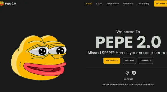 Pepe 2.0 crece un 1000% en los últimos 3 días, asegura cotizaciones en intercambios destacados