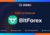 Zeebu (ZBU) anuncia su cotización en BitForex