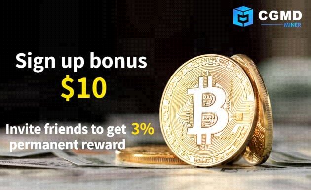 Gana Bitcoin fácilmente como ingreso pasivo con CGMD Miner