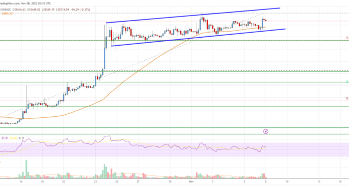 Análisis de precios de Bitcoin: los toros de BTC apuntan a una continuación alcista