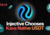 Injective elige Kava Native USDT para su comercio de delincuentes