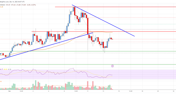 Análisis de precios de Litecoin (LTC): ¿Pueden los alcistas impulsar el precio por encima de esta resistencia?
