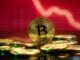 $ 330 millones en criptomonedas liquidadas mientras Bitcoin cae por debajo de $ 43,000