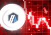 La red Arbitrum enfrenta una interrupción importante y el token ARB enfrenta una caída del 4%