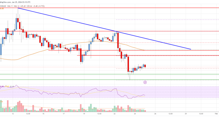 Análisis de precios de Litecoin (LTC): los bajistas apuntan a más pérdidas por debajo de $ 60