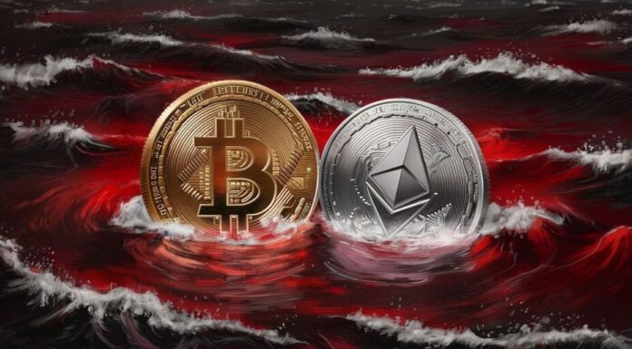 Crypto Market ve rojo mientras Bitcoin, Ethereum y Solana caen antes de reducirse a la mitad