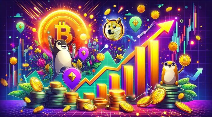 Mira las 5 memecoins que dieron mayores ganancias en el último mes