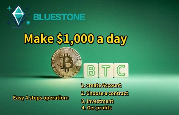 Cómo hacer dinero en línea? BluestoneMining te enseña cómo ganar $1000 al día