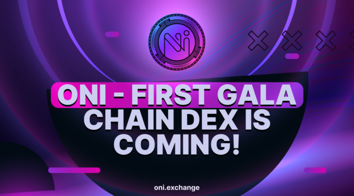 ONI DEX: el primer DEX en la cadena GALA se lanza con características innovadoras