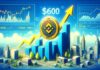 El precio de BNB apunta al hito de los $600: ¿los alcistas romperán la barrera?
