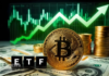 Los ETF de Bitcoin al contado con sede en EE. UU. registran entradas netas de 17 mil millones de dólares desde enero