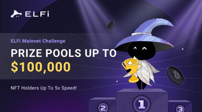 El protocolo ELFi, una plataforma de derivados DEX, se lanzó oficialmente con un evento de airdrop de $100,000