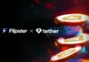 Flipster anuncia colaboración con Tether