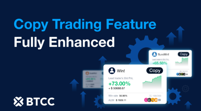 La bolsa BTCC alcanza los 600.000 copy traders y presenta características que cambian las reglas del juego