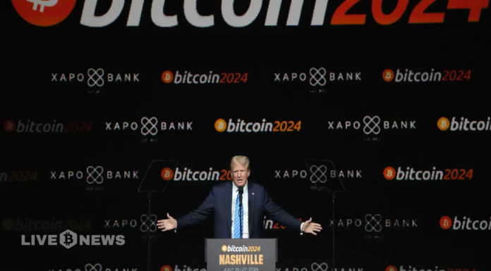 Trump promete convertir a Estados Unidos en la capital de las criptomonedas si es reelegido