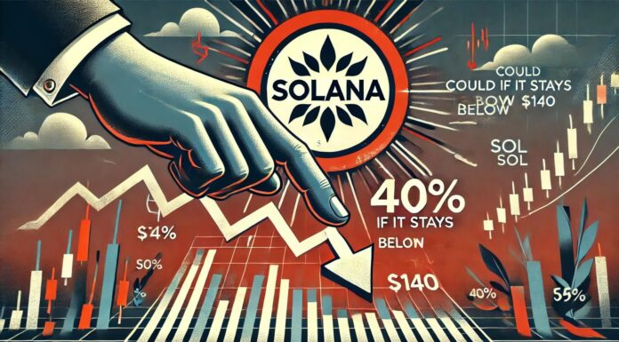 Solana (SOL) podría desplomarse un 40% si se mantiene por debajo de los 140 dólares: analista destacado comparte sus ideas