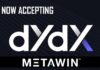 MetaWin integra $DYDX y lanza un nuevo sorteo de premios con 5000 tokens DYDX para participantes elegibles